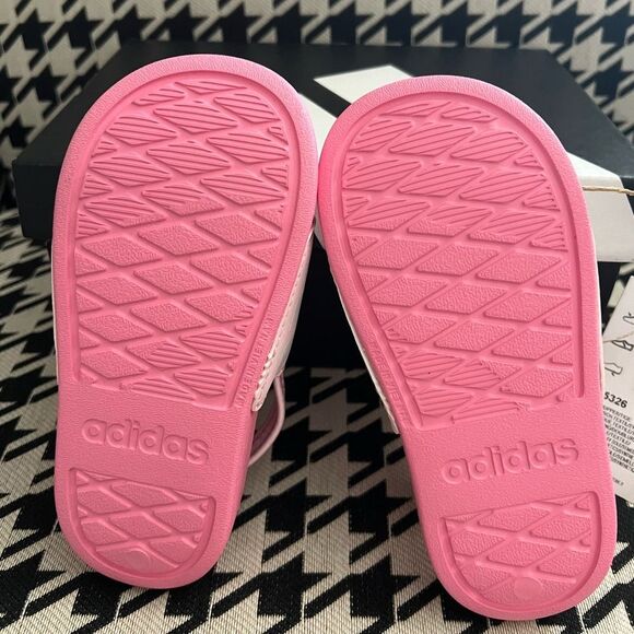 Adidas adilette Estrap Toddler Swimming Slides- Size 9K - Picture 5 of 7